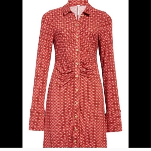 Free people ❤️Shayla mini dress Nwot - Picture 2 of 5